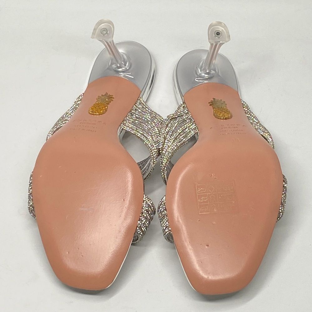 Aquazzura Gatsby Embellished Mules size 38 - Picture 14 of 16